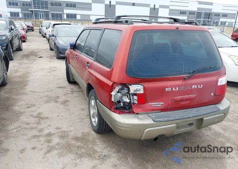 2001 Subaru Forester S из США, поврежденный, VIN JF1SF65551H763607